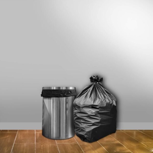 Amazon Brand - Presto! Garbage Bags | Small | 180 Count | 30 Bags X 6 Rolls | 17 X 19 Inches | For Dry & Wet Waste | Black - Image 3
